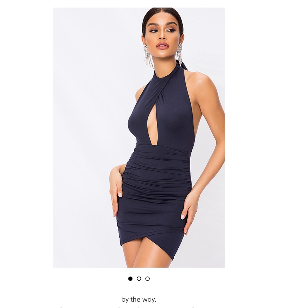 By the way S navy dress - worn once